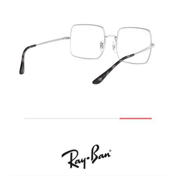 ray ban square optics